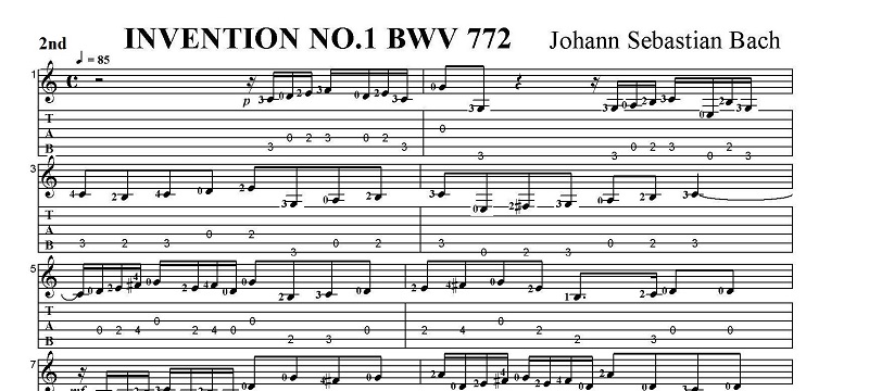 nE[oXeBAEobn@CxV No.1 BWV 772 2nd