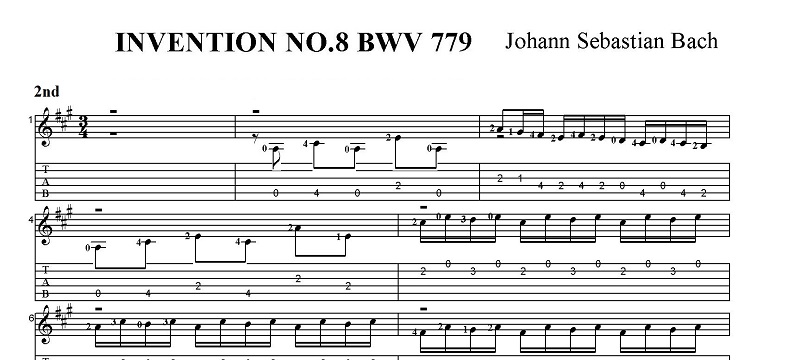 nE[oXeBAEobn@CxV No.8 BWV 779 2nd