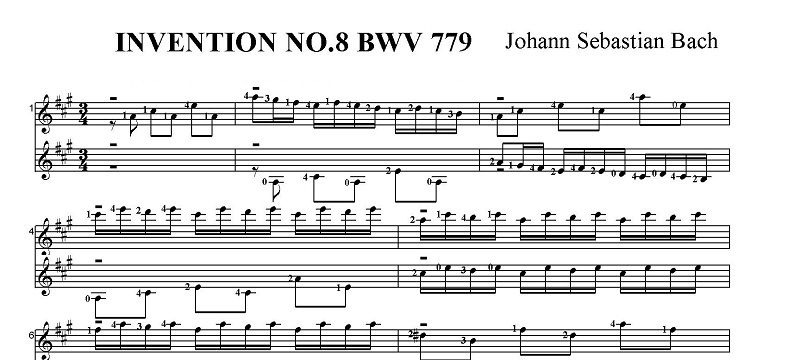 nE[oXeBAEobn@CxV No.8 BWV 779 